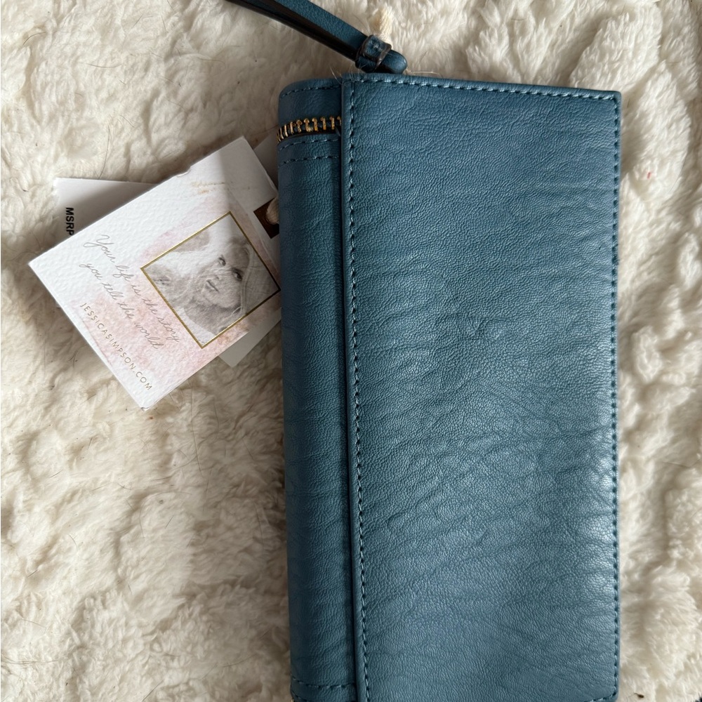 Jessica Simpson Blue Wallet - Picture 2 of 4
